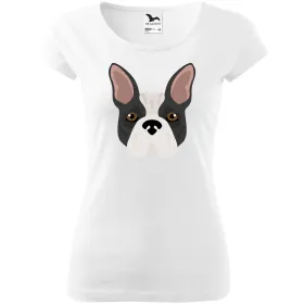 Dámské tričko Francouzský buldoček 8
