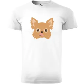 Pánské tričko Čivava dlouhosrstá 5