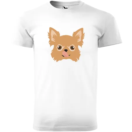 Pánské tričko Čivava dlouhosrstá 5