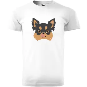 Pánské tričko Čivava dlouhosrstá 6