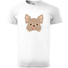 Pánské tričko Čivava dlouhosrstá 7