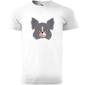 Pánské tričko Čivava dlouhosrstá 8