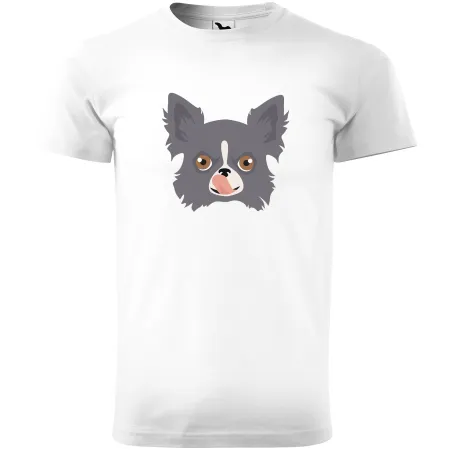 Pánské tričko Čivava dlouhosrstá 8