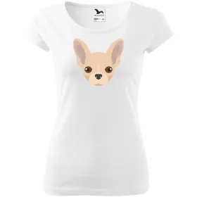 Dámské tričko Čivava krátkosrstá 1