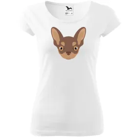 Dámské tričko Čivava krátkosrstá 4