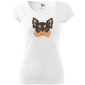 Dámské tričko Čivava dlouhosrstá 6