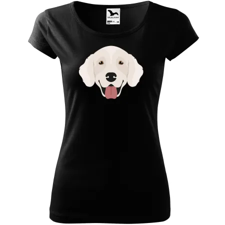 Dámské tričko Zlatý retrívr 1
