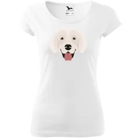 Dámské tričko Zlatý retrívr 1