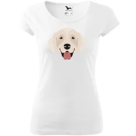 Dámské tričko Zlatý retrívr 2