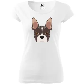 Dámské tričko Bostonský teriér 1