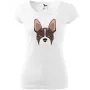 Dámské tričko Bostonský teriér 1