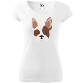 Dámské tričko Bostonský teriér 2