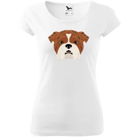 Dámské tričko Anglický buldok 2