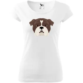 Dámské tričko Anglický buldok 3