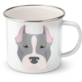 Plechový hrnek Americký pitbulteriér 4