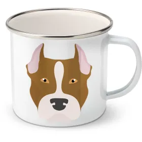 Plechový hrnek Americký pitbulteriér 5