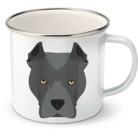 Plechový hrnek Americký stafordširský teriér