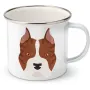 Plechový hrnek Americký stafordširský teriér 8