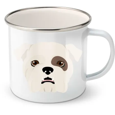 Plechový hrnek Anglický buldok 1