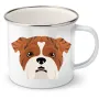 Plechový hrnek Anglický buldok 2