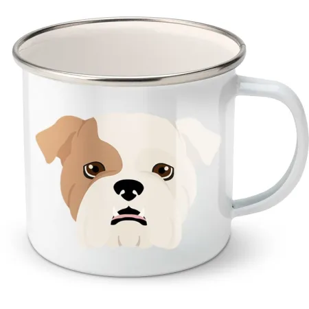 Plechový hrnek Anglický buldok 4