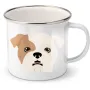 Plechový hrnek Anglický buldok 4