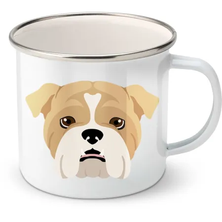 Plechový hrnek Anglický buldok 7