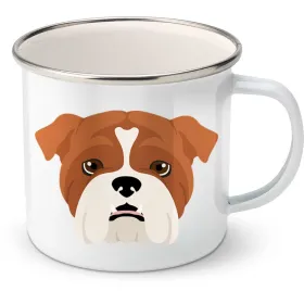 Plechový hrnek Anglický buldok 8