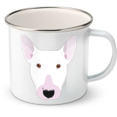 Plechový hrnek Anglický bulteriér