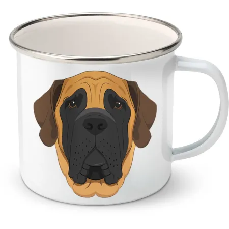 Plechový hrnek Anglický mastif