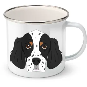 Plechový hrnek Anglický setr