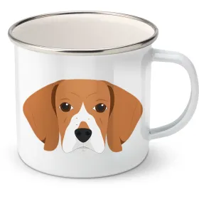 Plechový hrnek Bígl