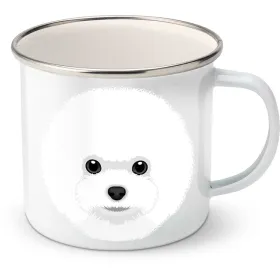 Plechový hrnek Bichon Frisé