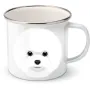 Plechový hrnek Bichon Frisé