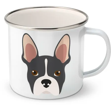 Plechový hrnek Bostonský teriér 7