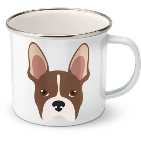 Plechový hrnek Bostonský teriér 8