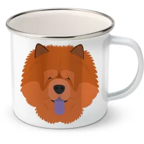 Plechový hrnek Čau Čau