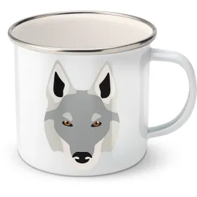 Plechový hrnek Československý vlčák