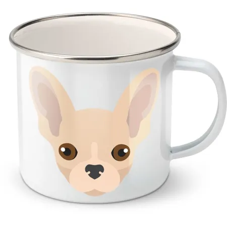 Plechový hrnek Čivava krátkosrstá 1