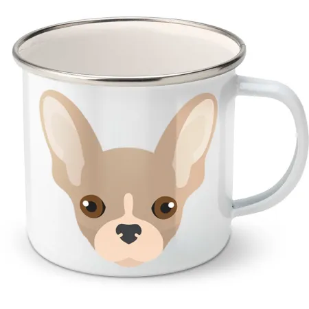 Plechový hrnek Čivava krátkosrstá 6