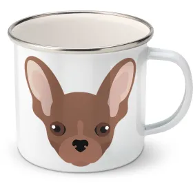 Plechový hrnek Čivava krátkosrstá 8