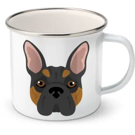 Plechový hrnek Francouzský buldoček 2