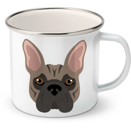 Plechový hrnek Francouzský buldoček 3