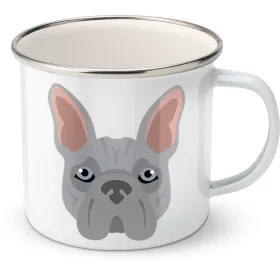 Plechový hrnek Francouzský buldoček 4