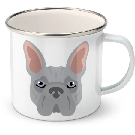 Plechový hrnek Francouzský buldoček 4