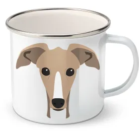 Plechový hrnek Greyhound (Anglický chrt)