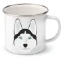 Plechový hrnek Husky