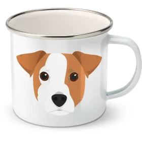 Plechový hrnek Jack Russell teriér 1