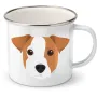 Plechový hrnek Jack Russell teriér 1