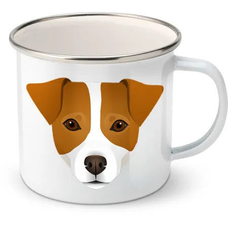 Plechový hrnek Jack Russell teriér 2